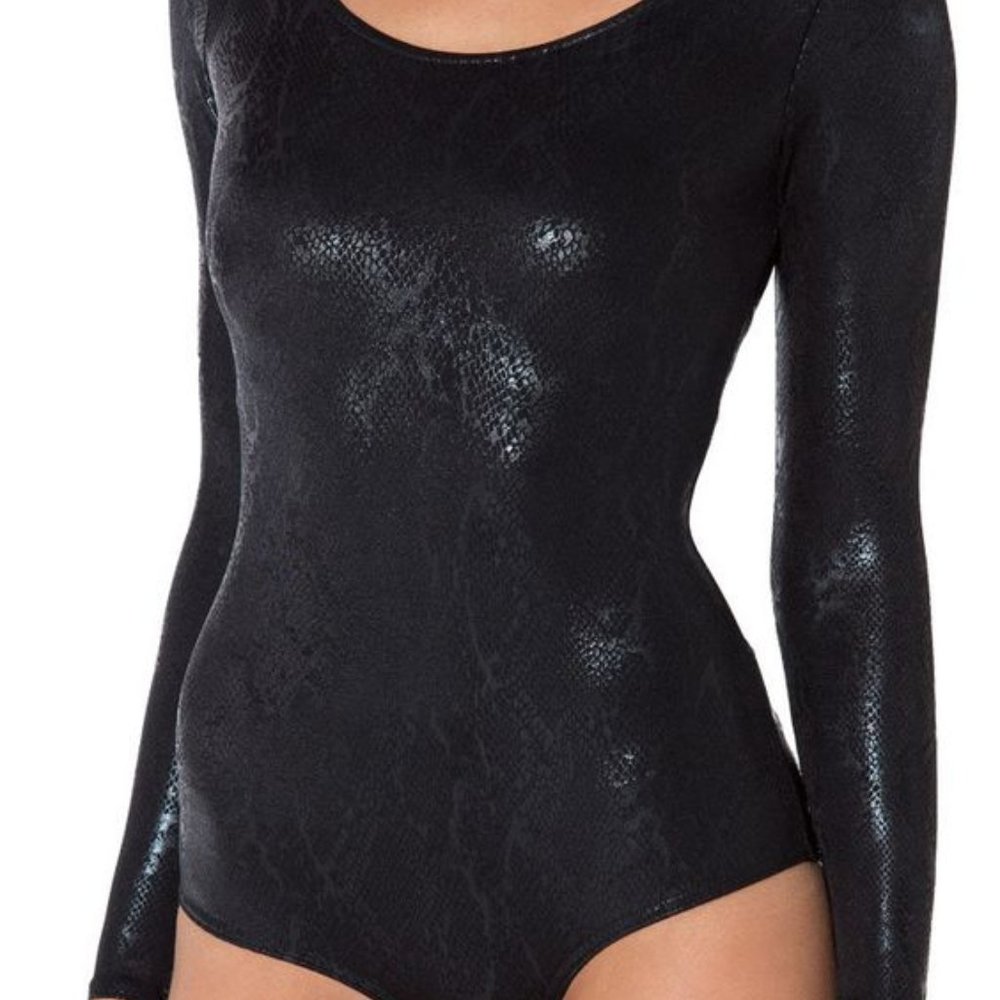 Blackmilk I Eat Mice long sleeve bodysuit